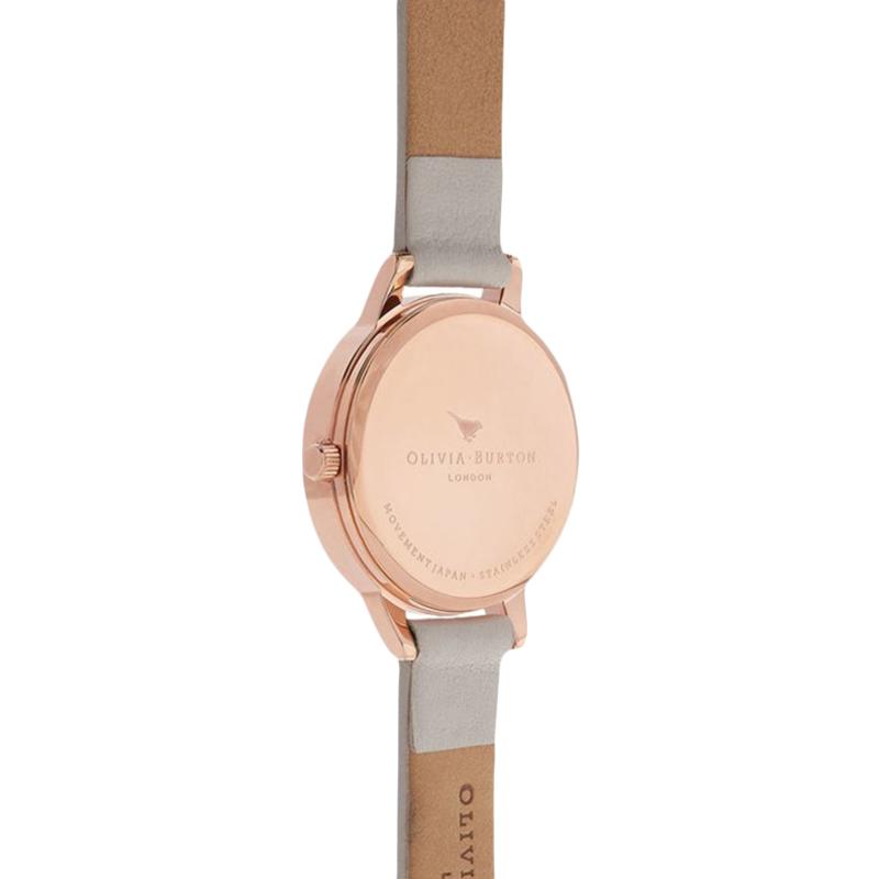 Olivia Burton OB16MV69 Lace Detail Blush Jam Tangan Wanita Ivory