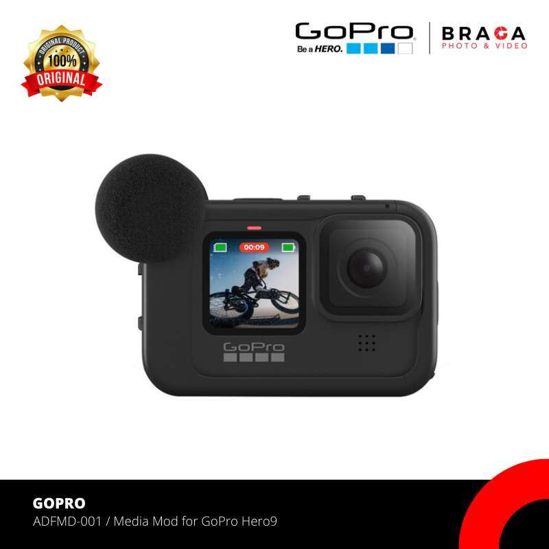 Jual Braga Photo Video Gopro Adfmd-001 Media Mod For Gopro