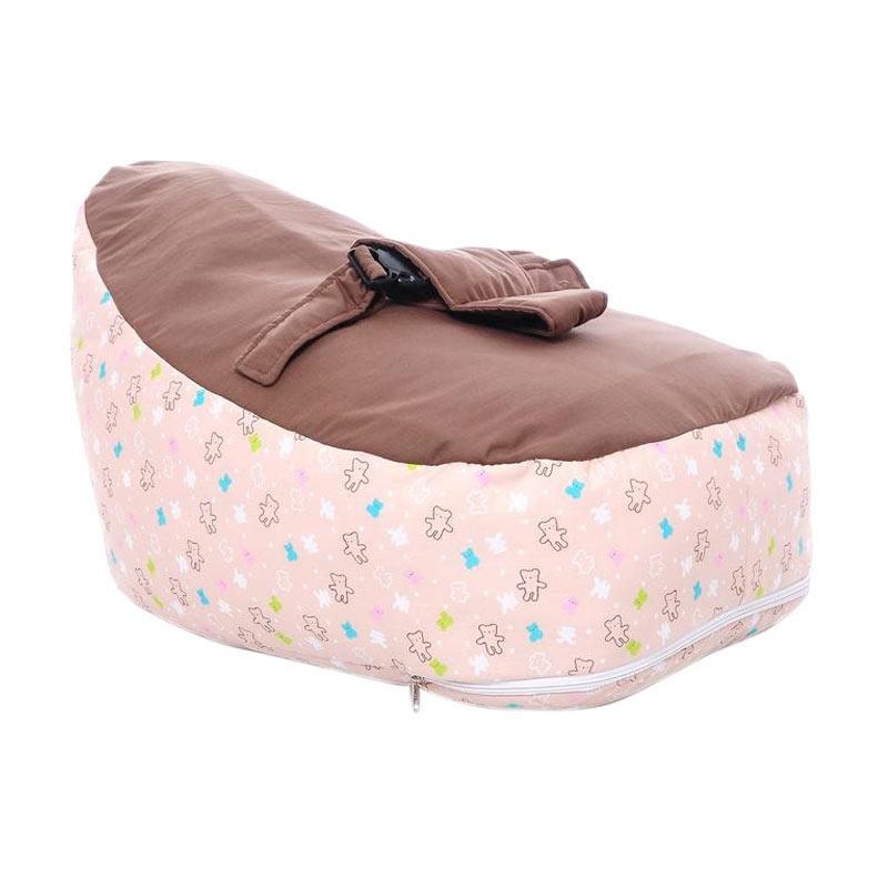 Jual Bylio Cute Baby Beanbag Sofa Dudukan Bayi - Brown Online - Harga & Kualitas Terjamin | Blibli.com