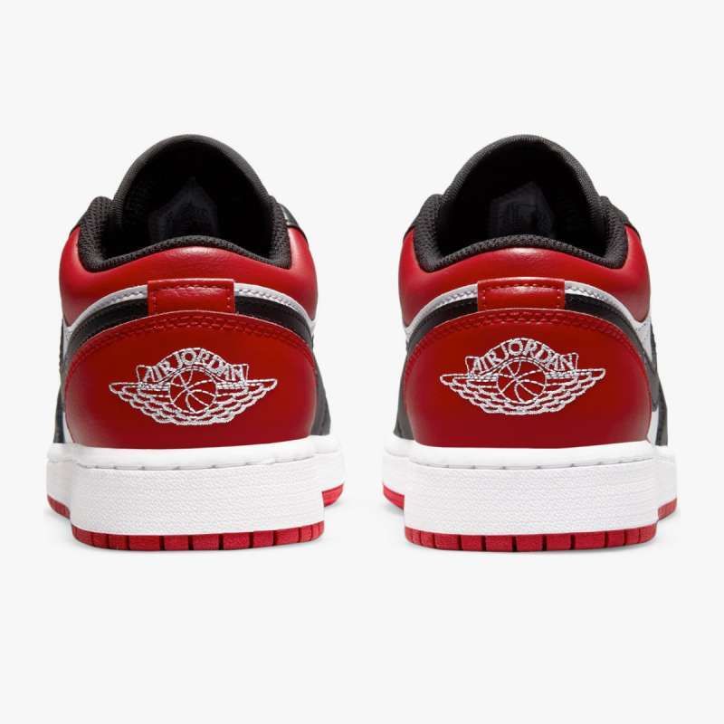 Promo Air Jordan 1 Low Bred Toe (GS 