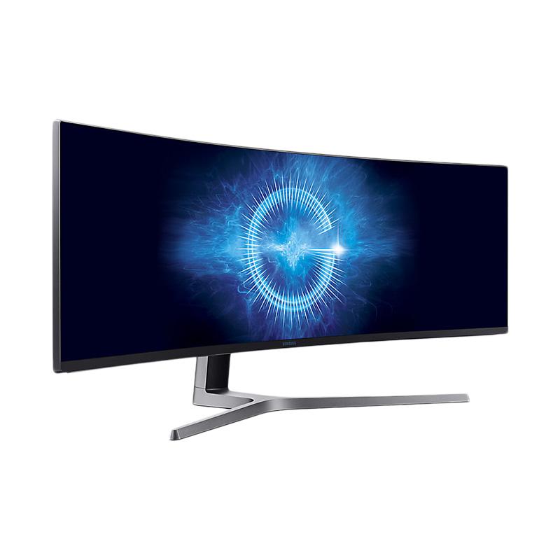 Jual Samsung Curved Gaming Monitor 49 Inch Lc49hg90dmexxd Free Keyboard Mouse Ms 800 Bluetooth Speaker Online November 2020 Blibli Com