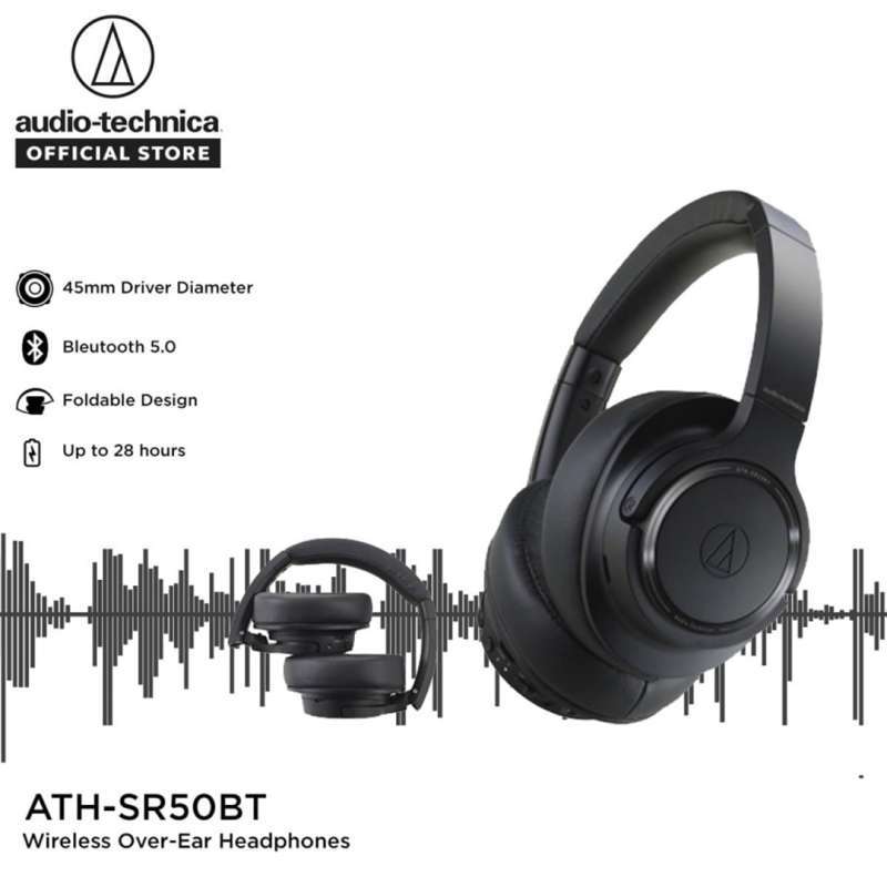 Headphones Audio Technica Ath Sr 50 Audio-Technica ATHSR50 Over