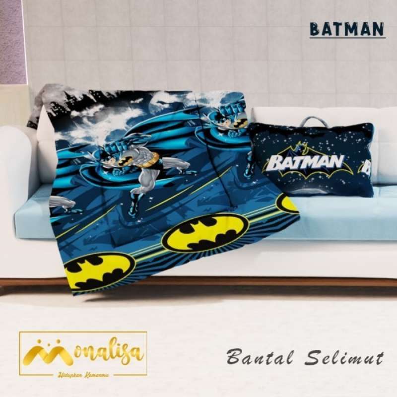 Promo Monalisa Bantal Selimut (BALMUT) Karakter Uk 150 x 220 -Batman  Forever - Batman Forever Diskon 7% di Seller sumber halal rejeki -  Cengkareng Timur, Kota Jakarta Barat | Blibli