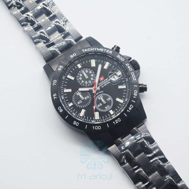 Jam tangan swiss army dhc+ chronograph sales