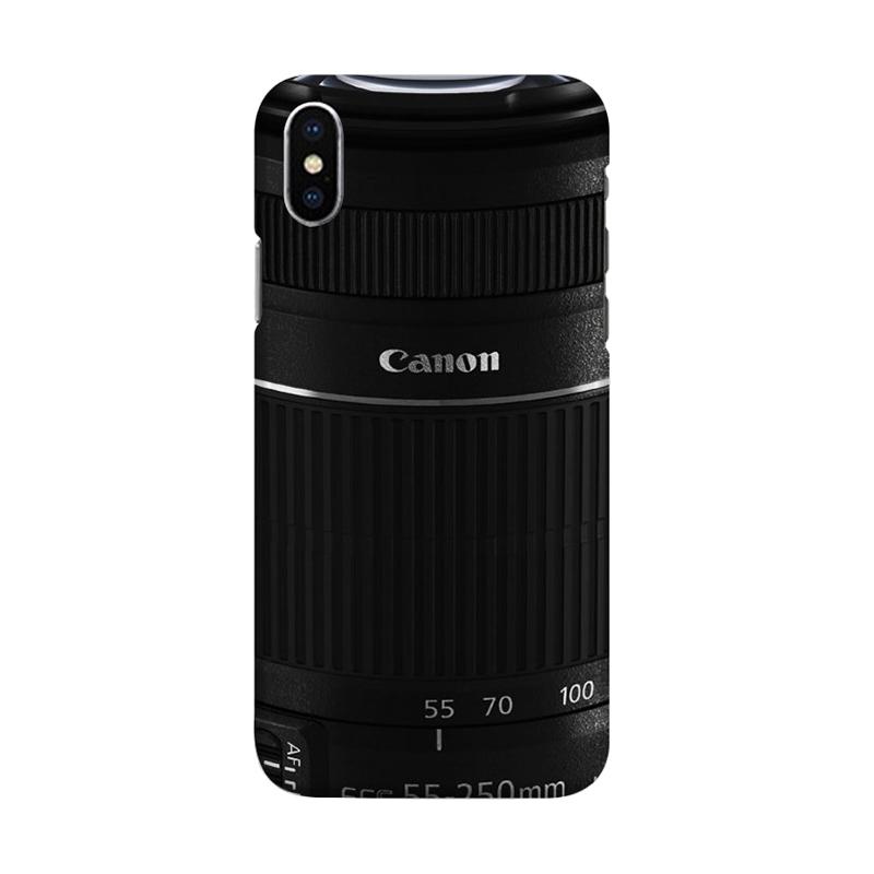 indocustomcase camera canon dslr lens cover hardcase casing for iphone xs max