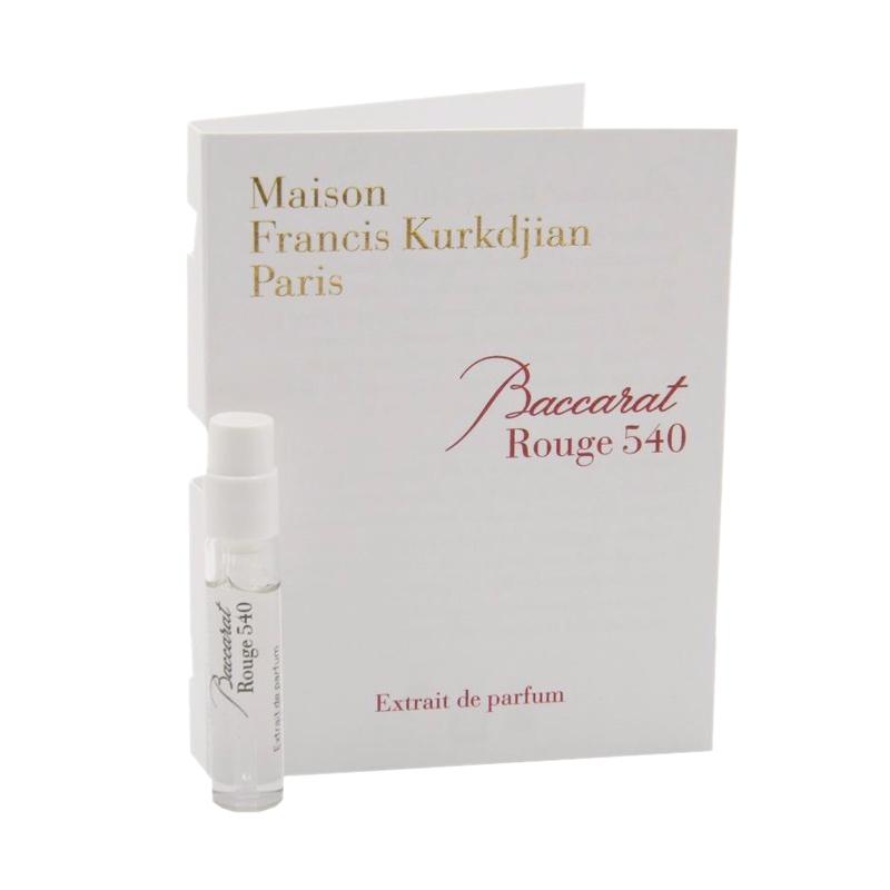 Maison Francis Kurkdjian Baccarat 540 Extrait De Parfum Original Vial 2 Ml Terbaru September 2021 Harga Murah Kualitas Terjamin Blibli
