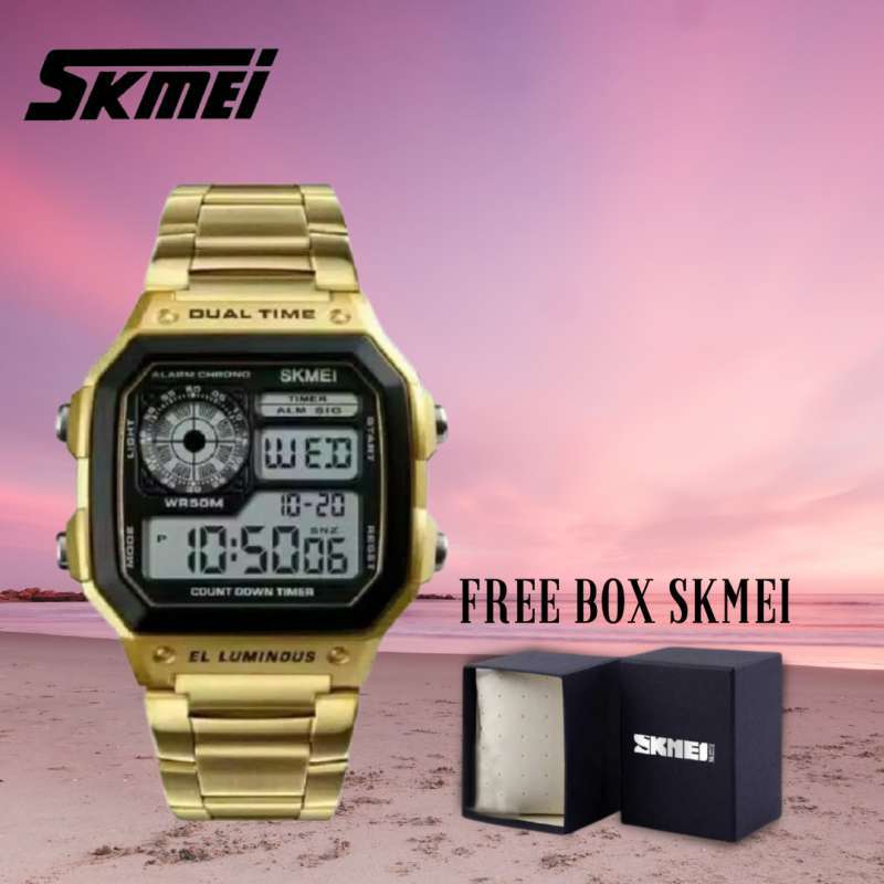 Jual Jam Tangan Pria Skmei 1335 Original Branded Harga Diskon