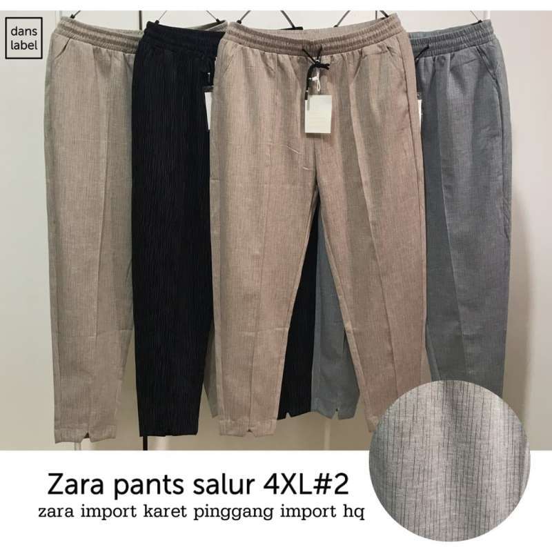 FASHION HQ Wanita ZARA PANTS SALUR 4XL 