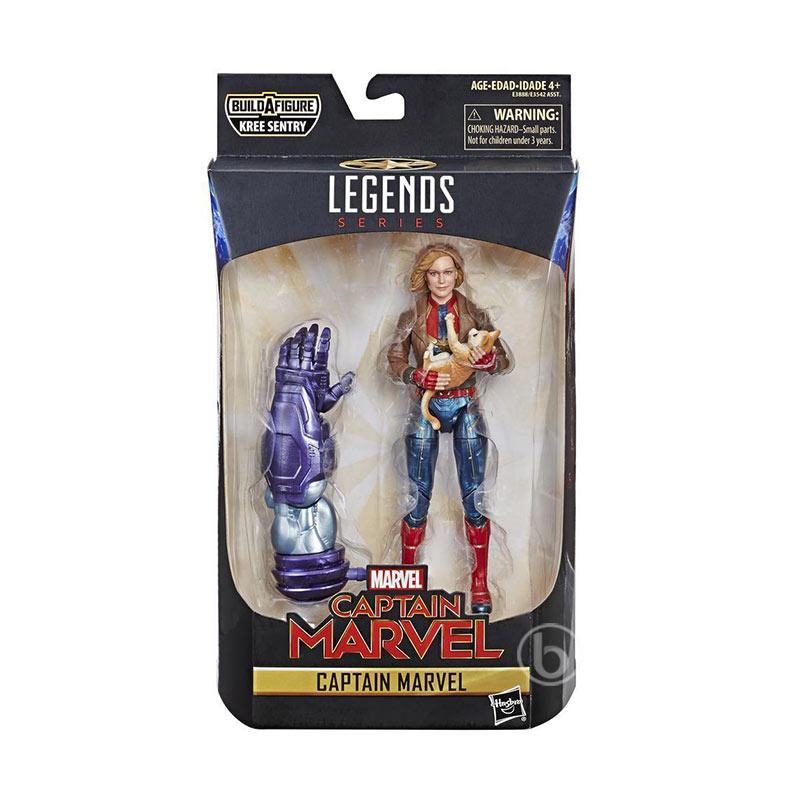 Hasbro Marvel Captain Marvel Legends Series Captain Marvel in Bomber Jacket  Action Figure [6 Inch]