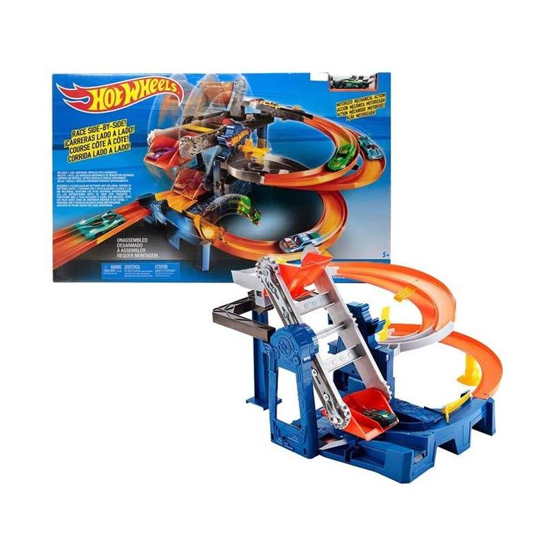 Jual Hot Wheels FDF 28 Factory Raceway Track Set Diecast di Seller