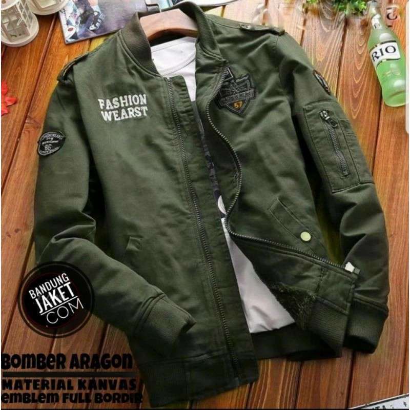 jaket bomber pilot army
