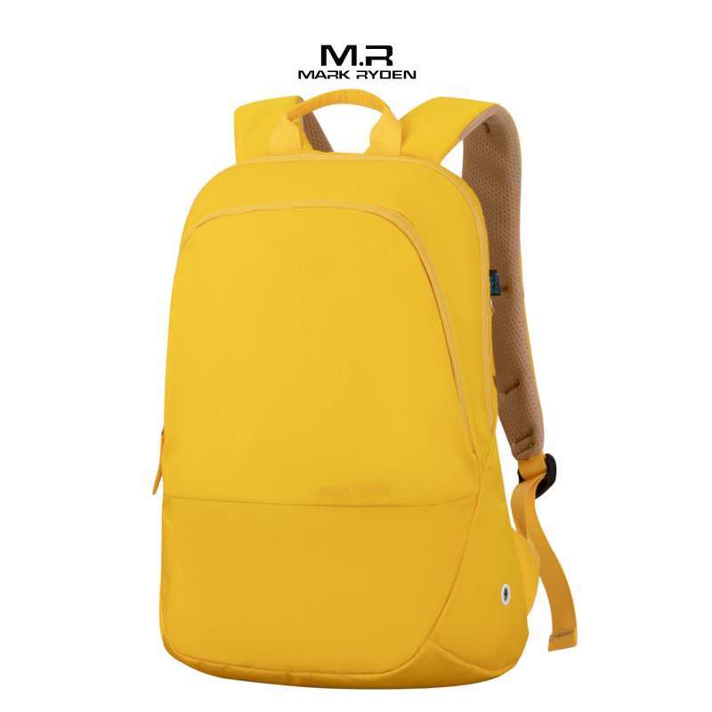 yellow laptop backpack