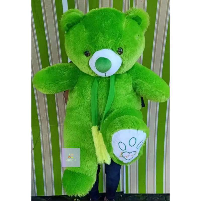 Promo Boneka Teddy Bear Syal Jumbo 1 Meter - Hijau Diskon 29% di Seller  Arsya Boneka Cikampek - Cikampek Utara, Kab. Karawang | Blibli