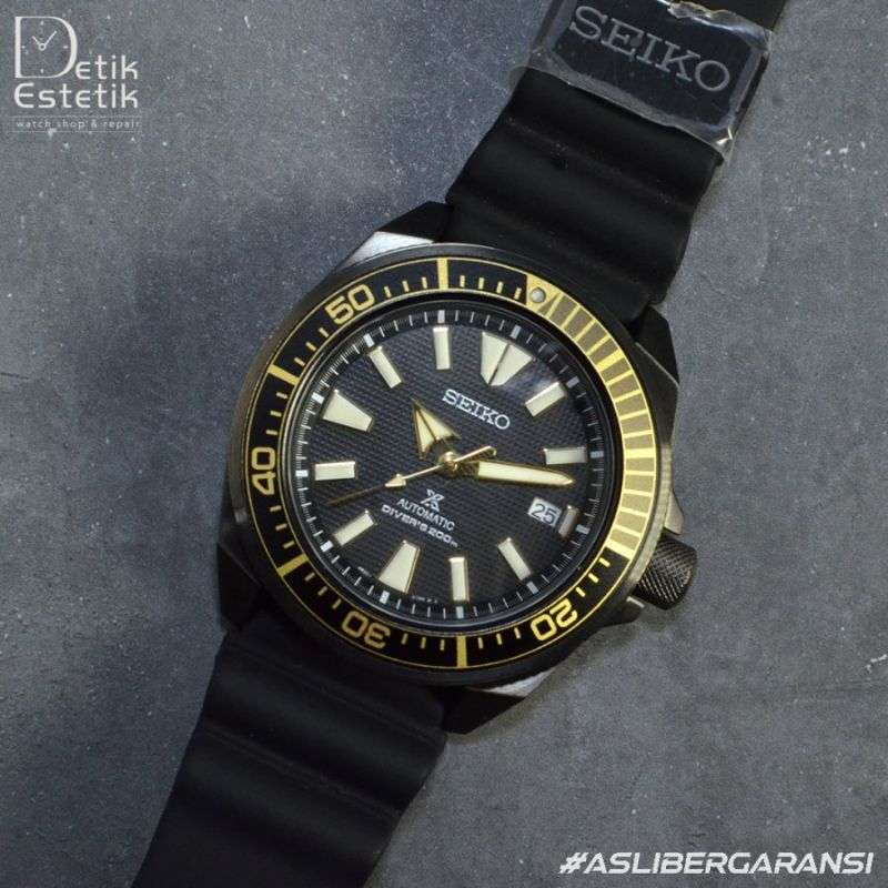Seiko Prospex Samurai Black Series Ltd Automatic Diver Watch SRPH11K1 |  