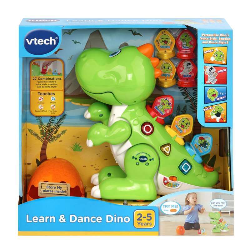 vtech learn and dance dino