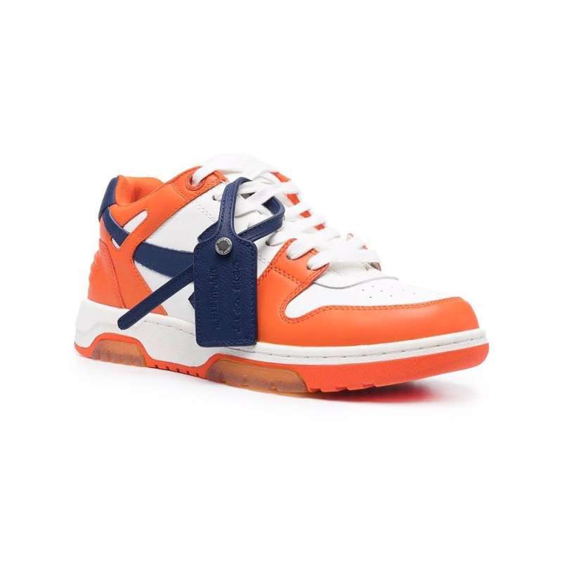 off white sneakers orange