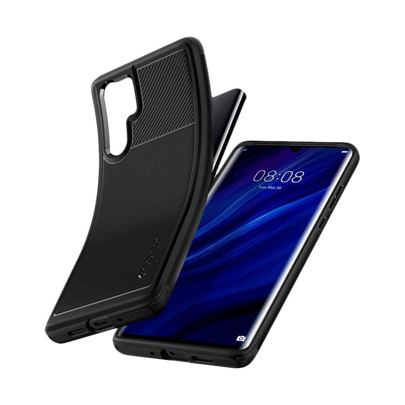 spigen rugged armor casing for huawei p30 pro matte black