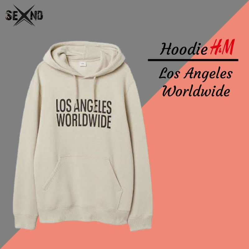 Promo Hoodie H M Los Angeles Worldwide XL Diskon 19 di Seller