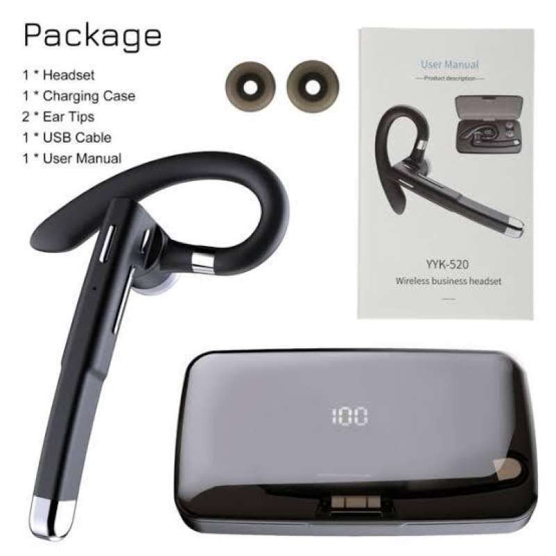 Jual HEADSET BLUETOOTH WATERPROOF YYK 