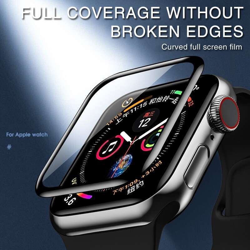 Promo TRIPLEDI Tempered Glass Apple Watch 38 40 41 42 44 45mm Anti Gores iWatch  Series 1 2 3 4 5 6 7 SE Screen Guard 3D Curved Full Cover Pelindung Layar -  Series 7 41mm di Seller TRIPLEDI OFFICIAL STORE - Kab. Tangerang, Banten |  Blibli