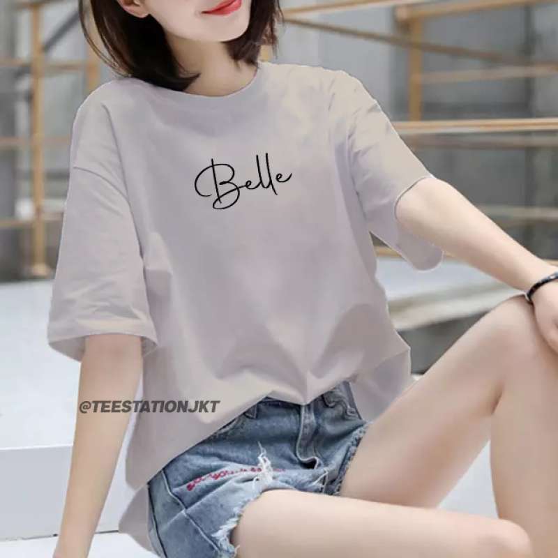 BELLE BEAUTIFUL FRANCE KAOS ATASAN BAJU 