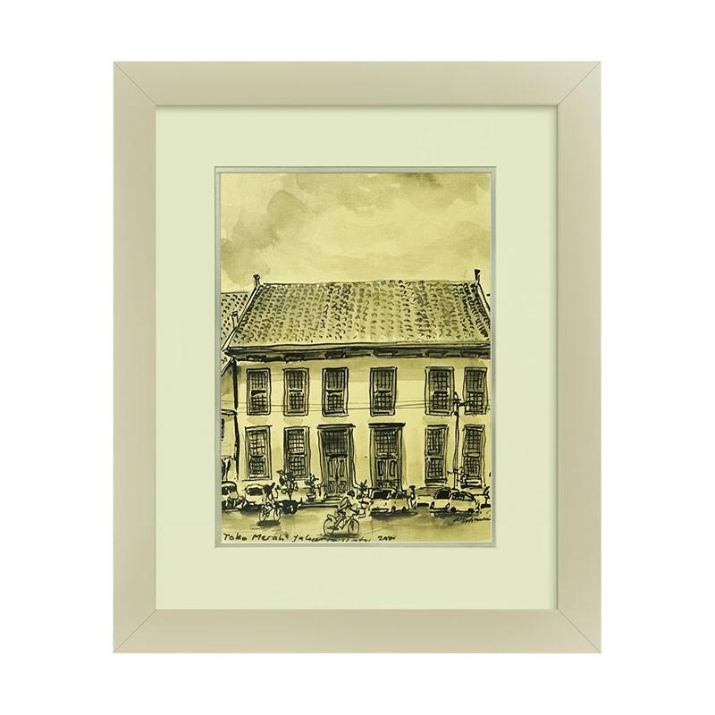 Jual Nestudio Toko Merah Wall Art Painting Online Oktober 2020 Blibli Com