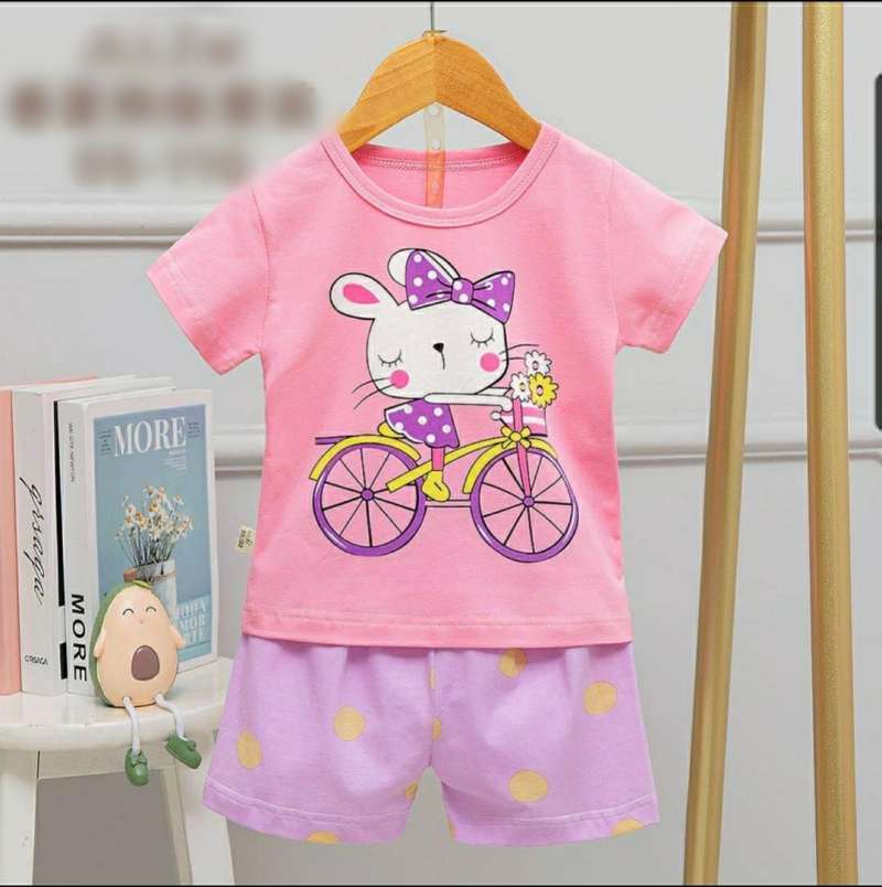 SALE!! SETELAN ANAK IMPORT STRETCH LENGAN PENDEK CELANA PENDEK MOTIF BANYAK  UKURAN SESUAI DENGAN VARIAN