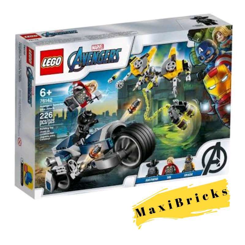 Lego Sets Marvel Avengers Speeder Bike Attack Promo LEGO Avengers