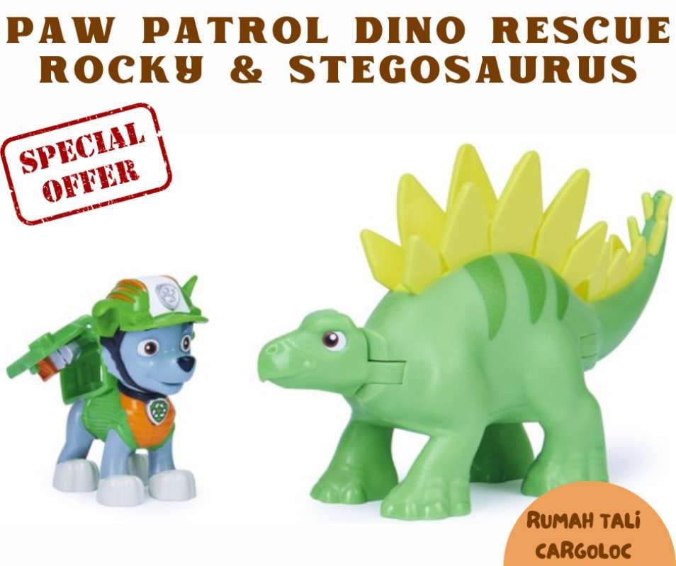 Jual Paw Patrol DINO RESCUE ROCKY and 