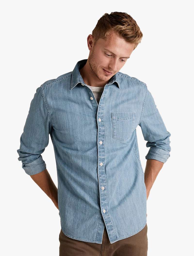Light Blue Denim Shirt 