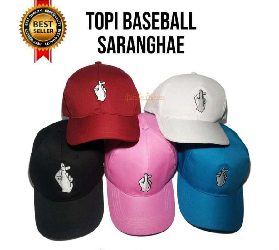 Jual Topi Baseball Korea Sarangheo Biru Muda Di Seller Arfa collection Mekarmukti Kab. Bandung Barat Blibli