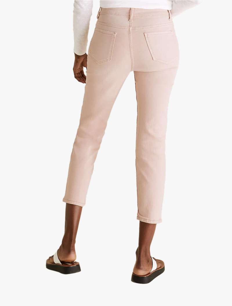 Slim Fit Cropped Jeans 