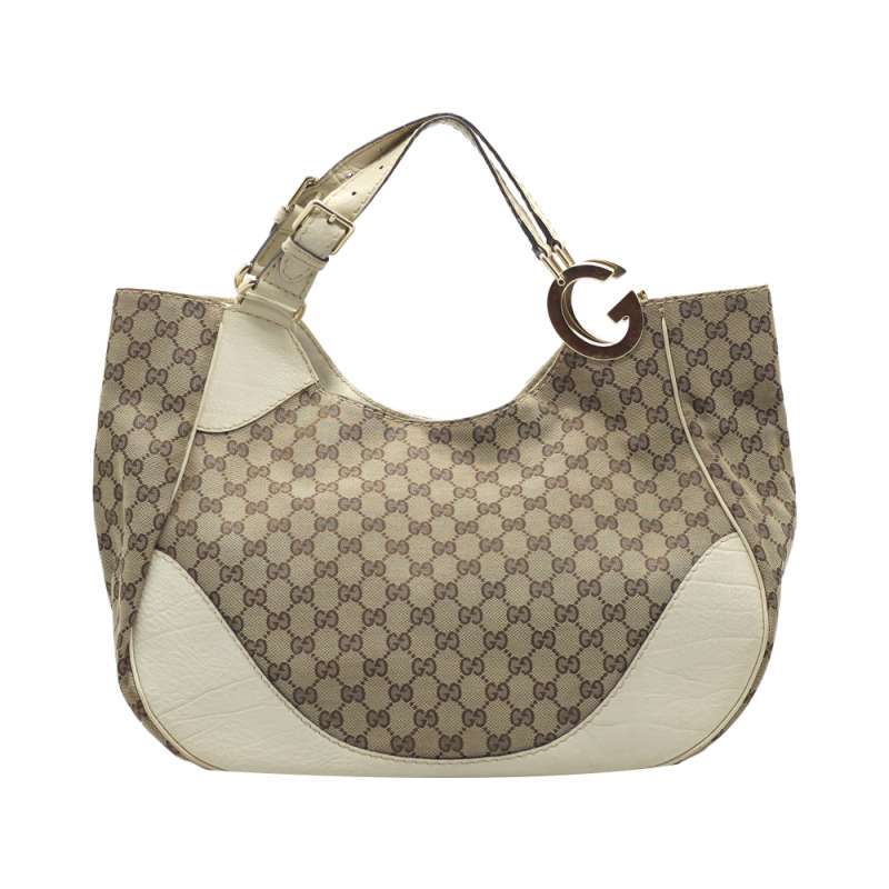 Jual SECOND CHANCE I11550C Preloved Gucci Beige/White GG Canvas Charlotte  Tote Bag di Seller Second Chance Official Store - Kota Jakarta Pusat, DKI  Jakarta | Blibli