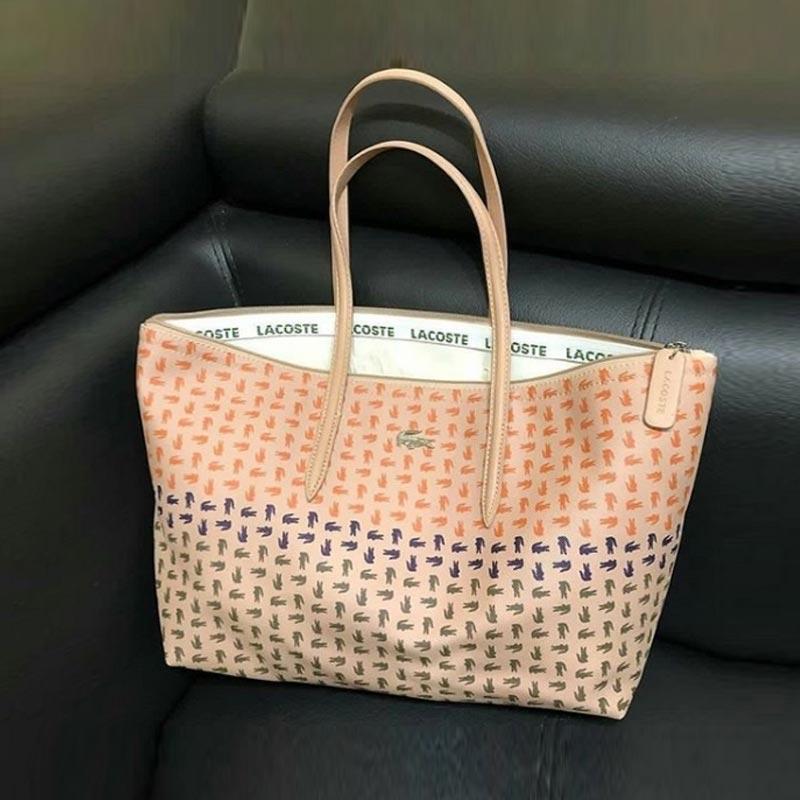 Jual Lacoste Ombre Zip Semi Premium Tote Bag Wanita Size L Online Desember 2020 Blibli