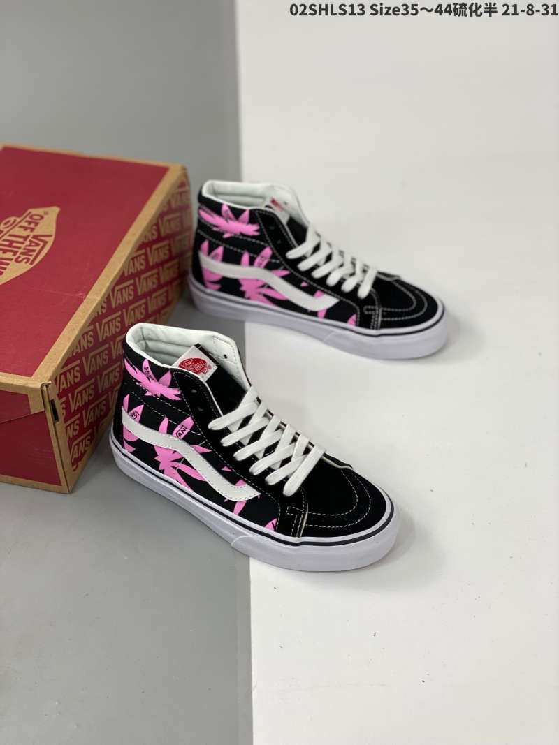 Jual Vans pre-sale vansk8 pink palm leaf high top men's and women's casual  canvas shoes 35 36 36.5 37 38 38.5 39 40 40.5 41 42 42.5 43 44 - 43 di  Seller SNK souxing shop - | Blibli