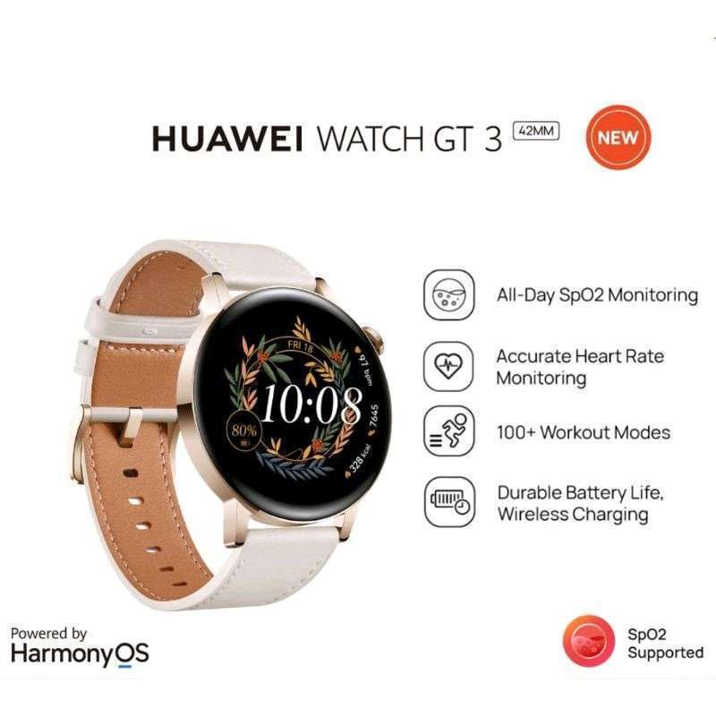 Promo Huawei Watch GT3 42mm || Garansi Resmi Elegant Diskon 11% di Seller  CV Plaza Pagoda Mobilindo CV Plaza Pagoda Mobilindo Kota Medan Blibli