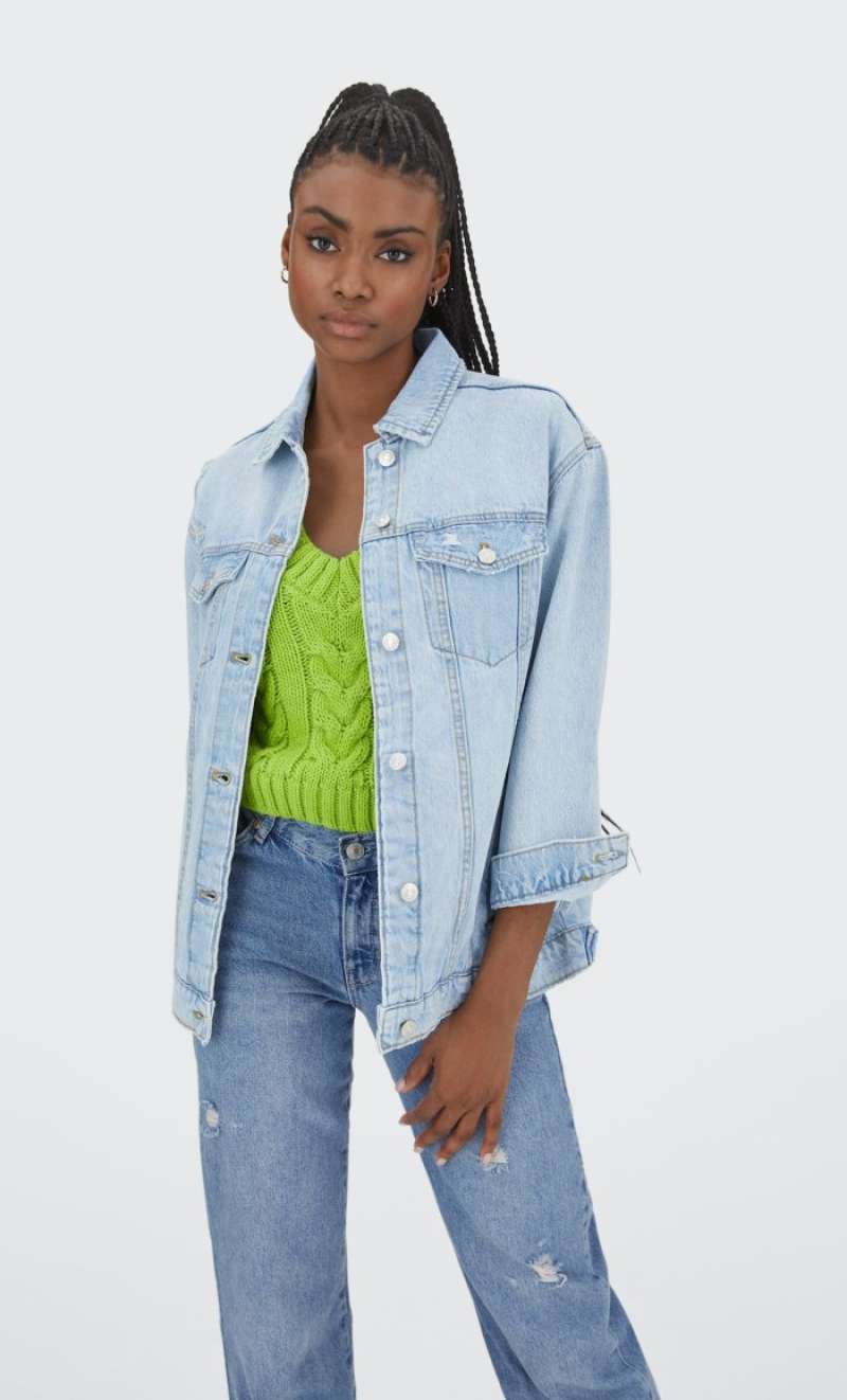 Oversized denim jacket di Seller snomil 
