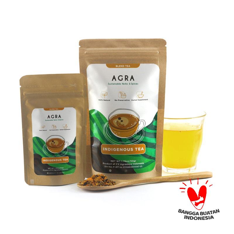 Jual Agra Indigenous Tea Kemasan Obat Herbal 50 G Online Mei 2021 Blibli