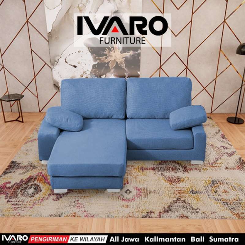 Promo Ivaro Qiana Sofa L di Seller Ivaro Furniture Official Store - Kota Tangerang Selatan, Banten | Blibli