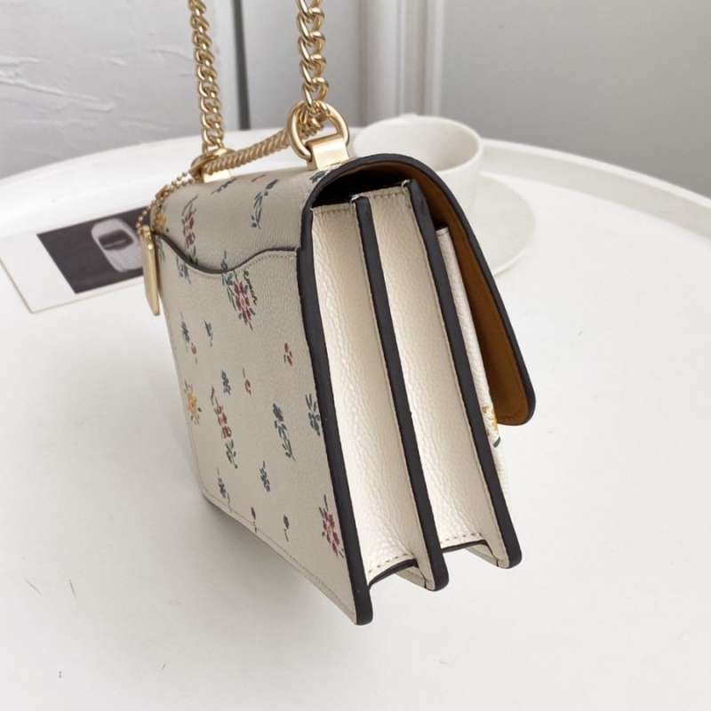 klare crossbody with wild meadow print