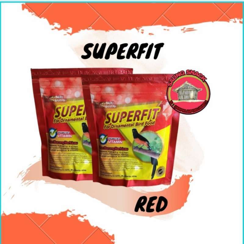 Promo Superfit Red / Pakan Murai Batu / Voer Burung Juara Diskon 4% Di  Seller Nagara - Wanajaya, Kab. Bekasi