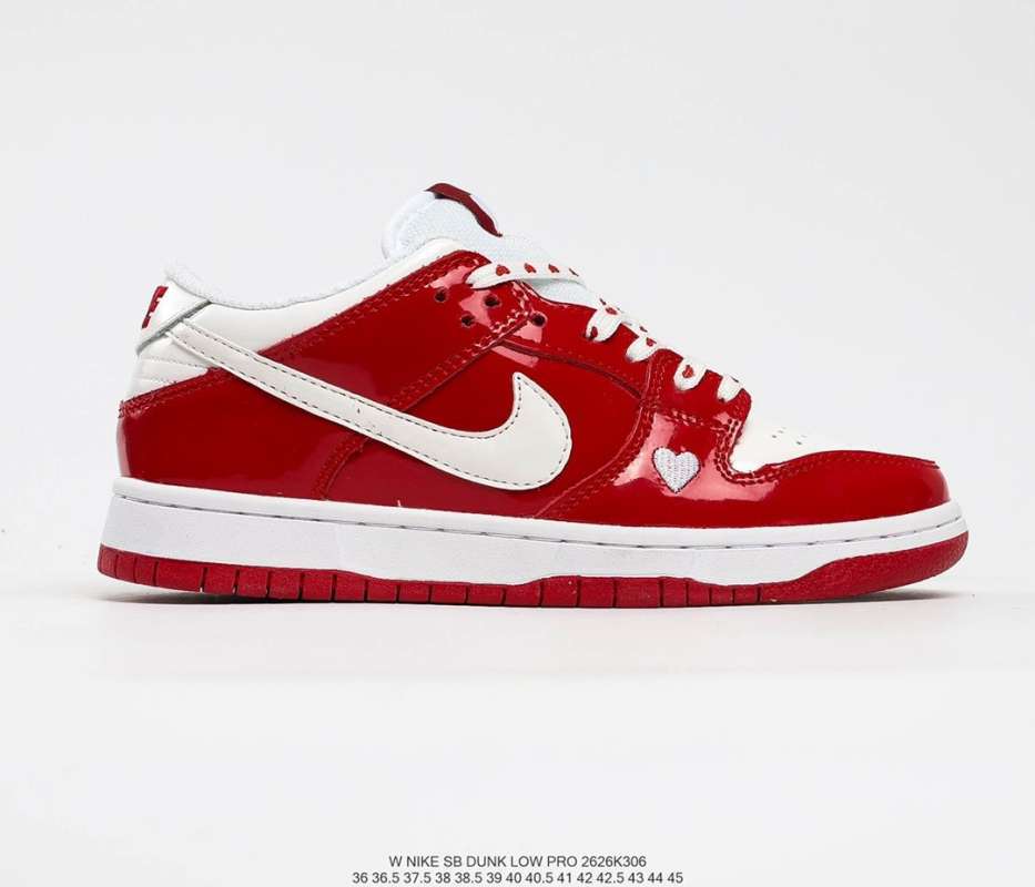 nike dunk low valentines