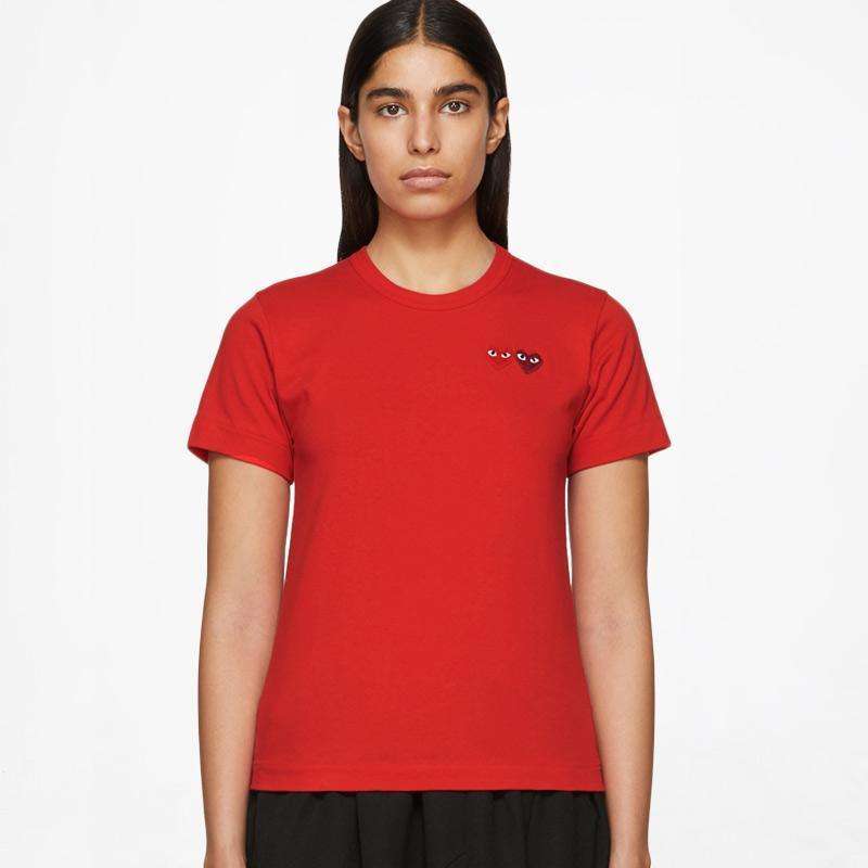 Comme des Garcons Red Double Heart 