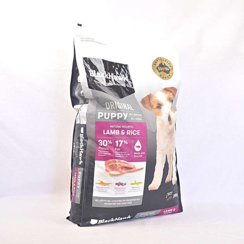 Jual Blackhawk Makanan Anak Anjing Original Puppy Lamb And Rice