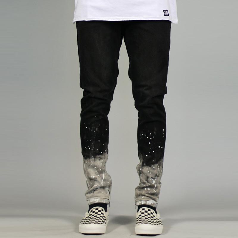 Hyper Denim Flame Zipper Celana Jeans 