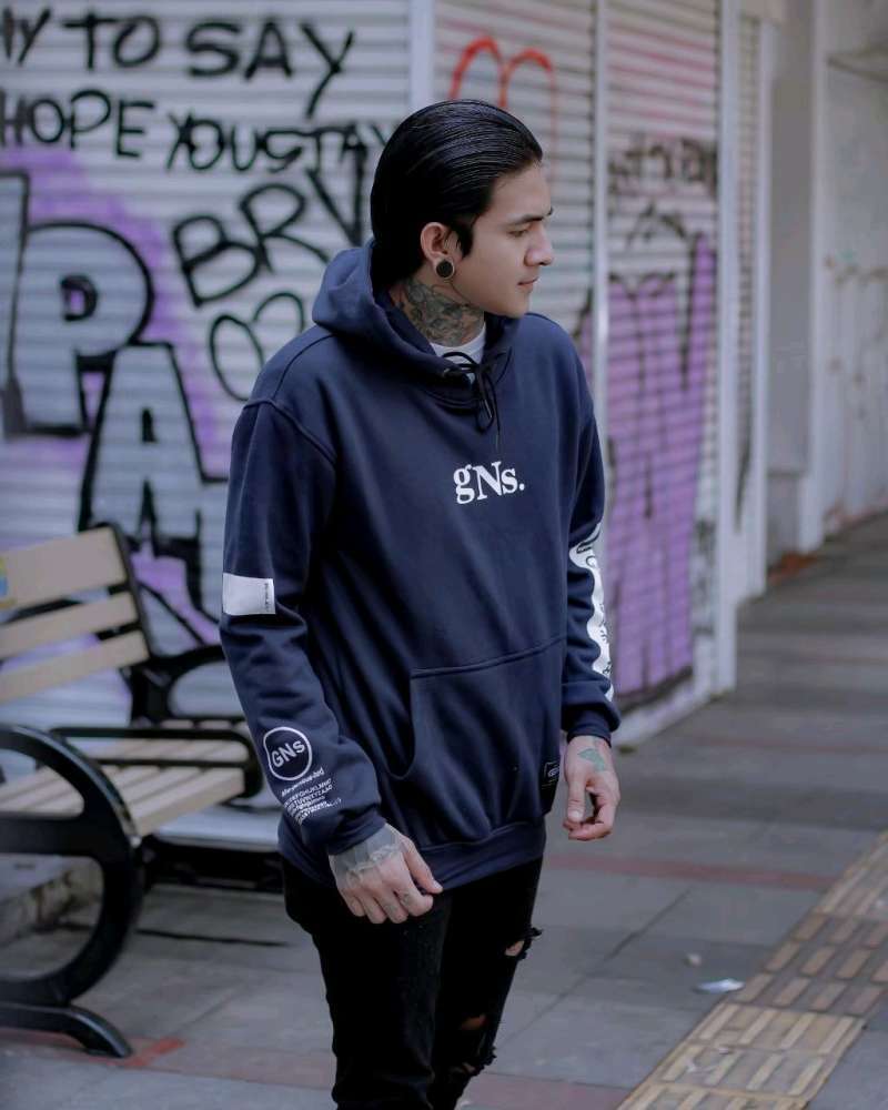 SWEATER HOODIE PRIA 100 REALPICT BAHAN CATTON FLECEE PREMIUM ORIGINAL BRAND GENIOUS