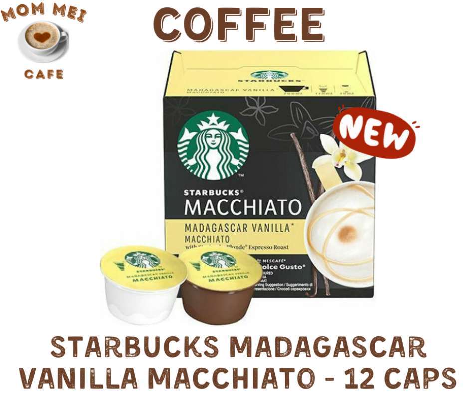 Jual Kopi NESCAFE DOLCE GUSTO STARBUCKS MADAGASCAR VANILLA MACCHIATO Coffee  di Seller Mom Mei Cafe - Kab. Bandung, Jawa Barat | Blibli