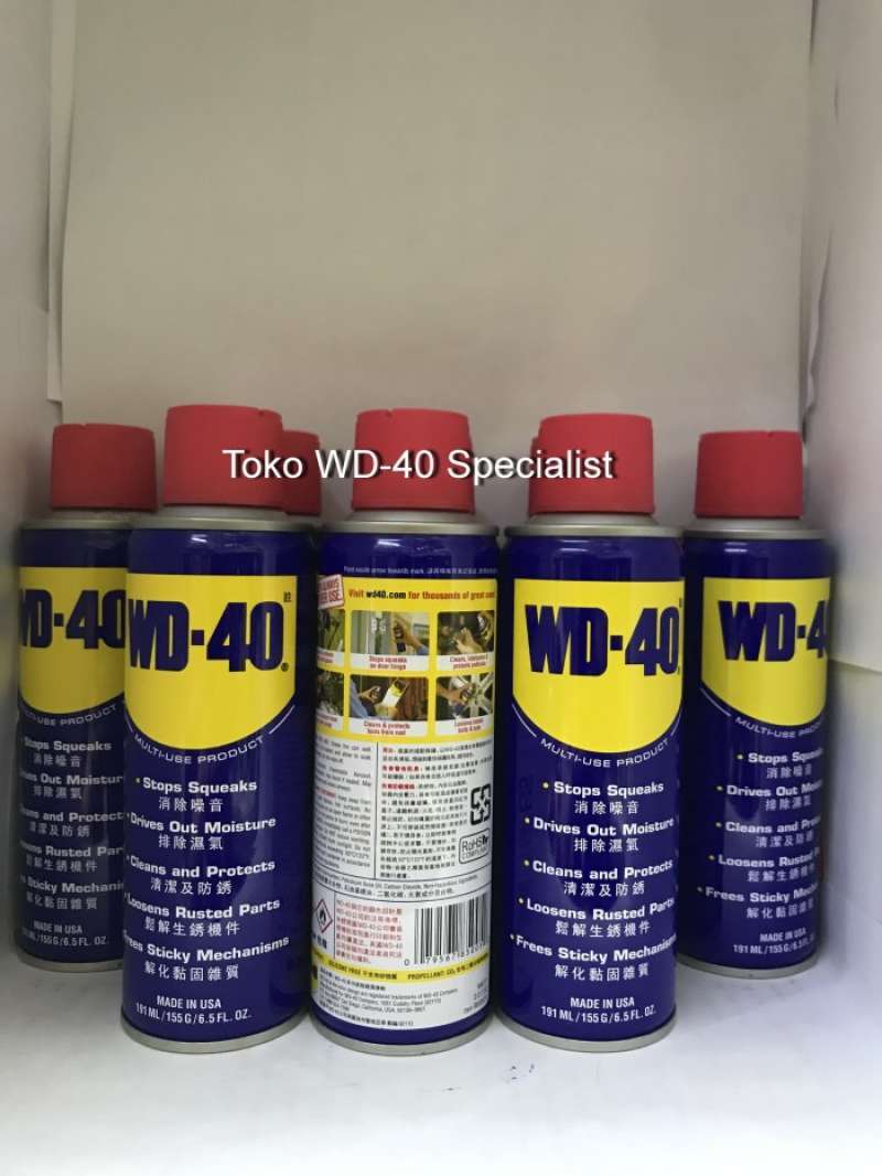 Promo Gratis Ongkir Wd40 191 Ml Wd 40 191 Ml / 6,5 Oz Diskon ...