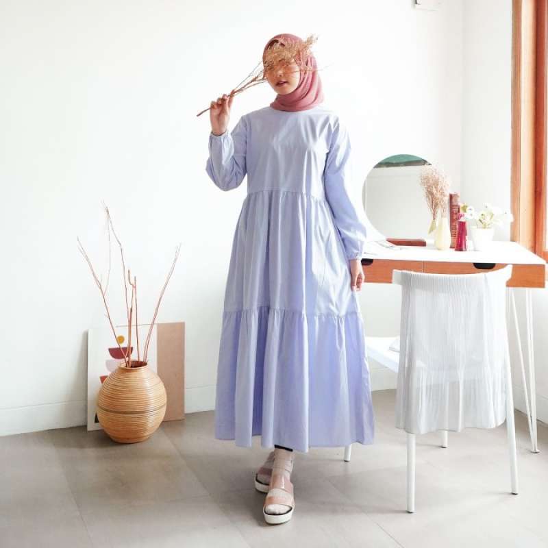 Gratis Ongkir V890 Cayla Maxi Dress 