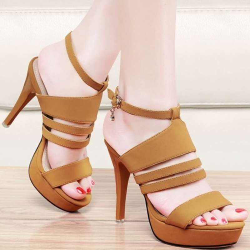 Promo SEPATU HAK HIGH HEELS NS03 CASUAL 